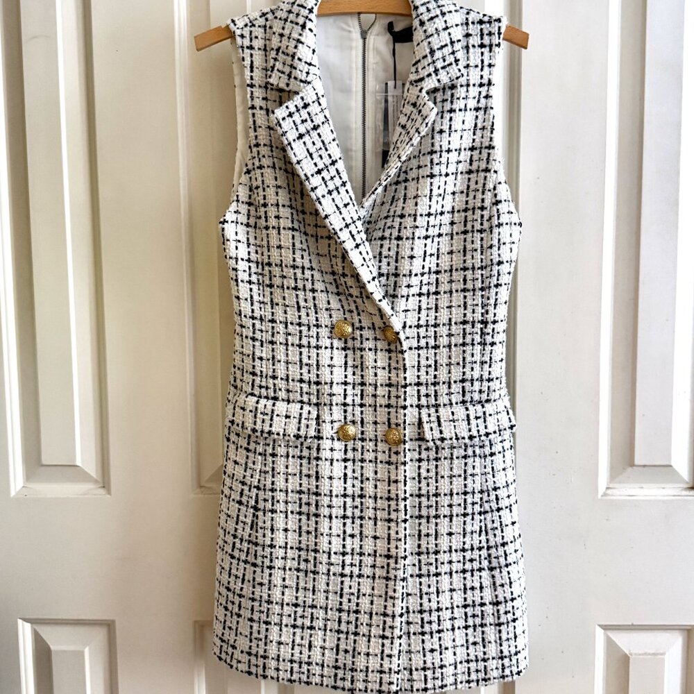 Alice and Olivia Tweed Dress NWT